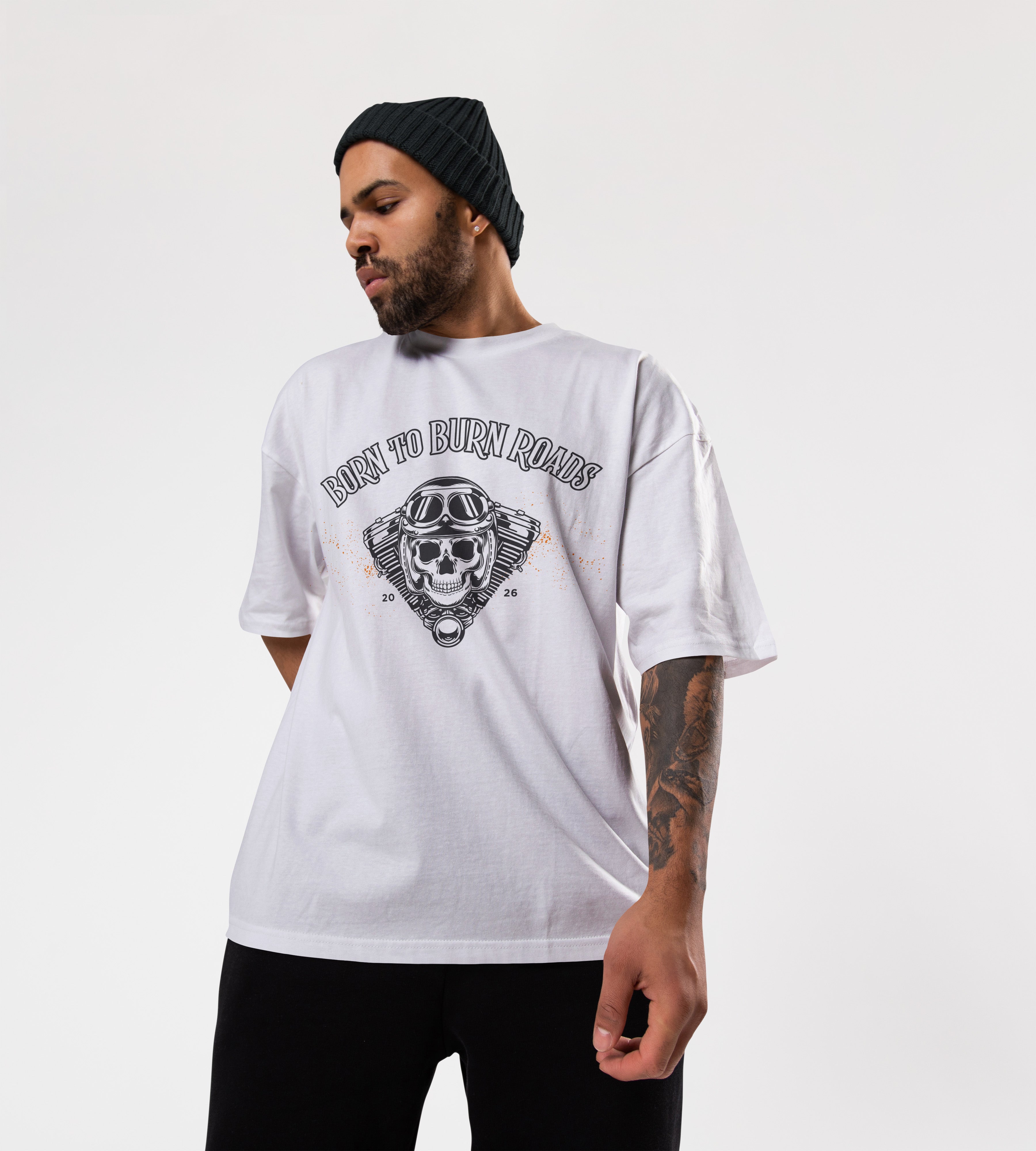 Oversized Biker's T-Shirt