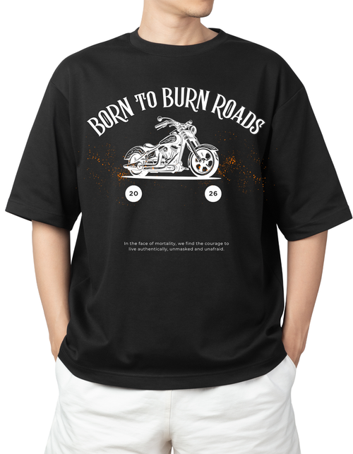 Biker's Oversized T-Shirt